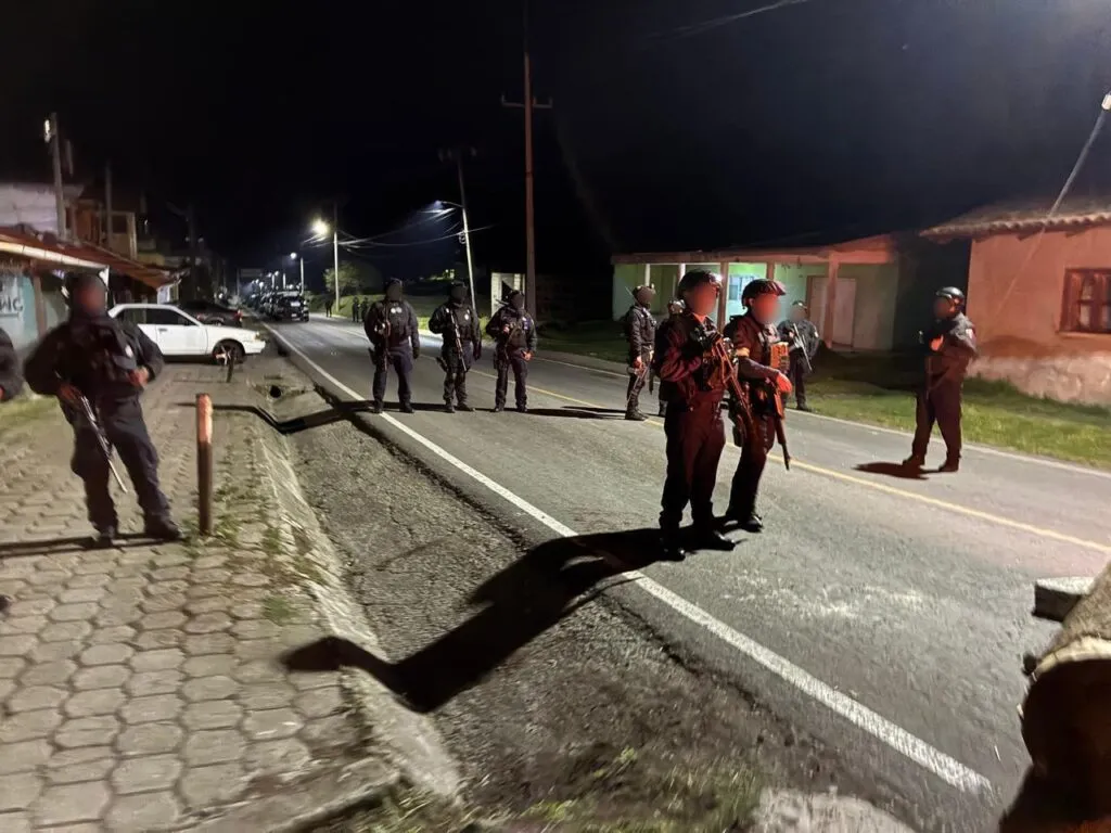 Reportan agresión de presuntos talamontes contra la Guardia Nacional en Ocuilan