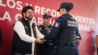 El Alcalde aseguró que, los estímulos seguirán otorgándose para reconocer el accionar positivo de las y los elementos en campo.