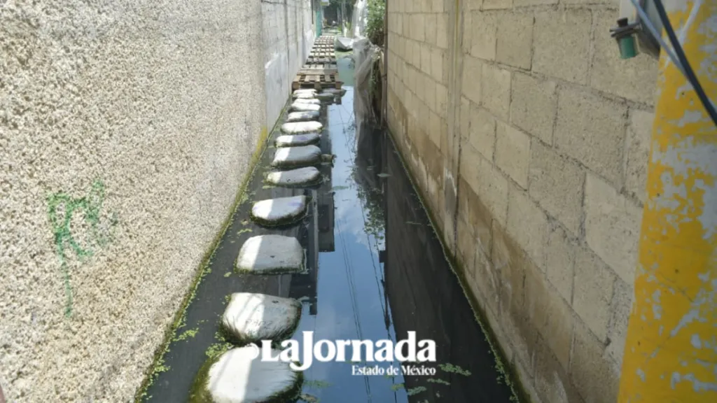 Vecinos de Ocoyoacac se resignan a la vida bajo el agua