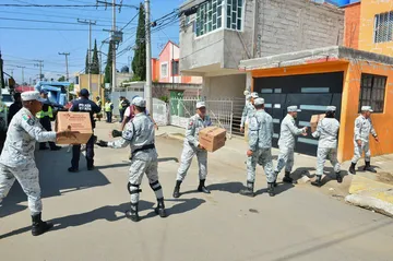 Entregan más de 11 mil apoyos a las familias afectadas por las intensas lluvias en Edomex