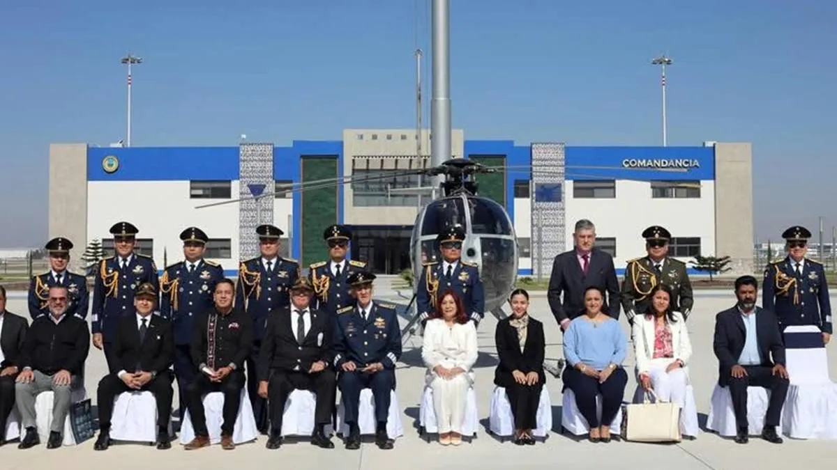 En Santa Lucía conmemoran 110 años de la Fuerza Aérea Mexicana