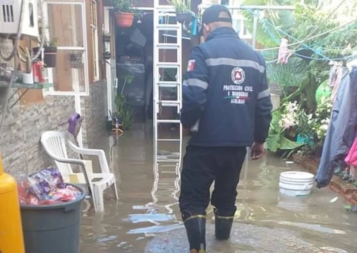 Están en riesgo de inundaciones, 200 mil habitantes de Acolman