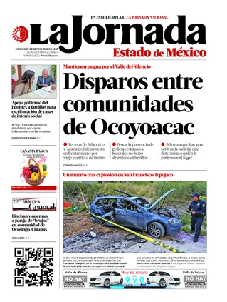 Jornada Edomex | 25 de septiembre de 2026