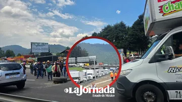 Ejidatarios de Ocoyoacac liberan la México- Toluca