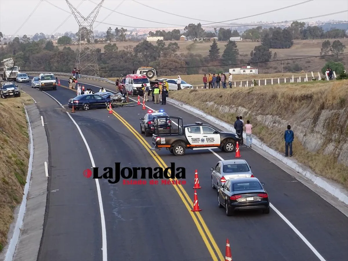 Video/Fatal accidente en autopista a Valle de Bravo