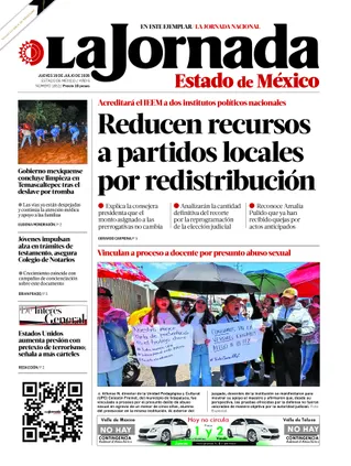 La Jornada Edomex | 16 de julio de 2026