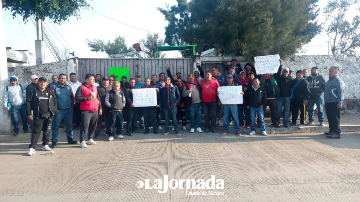Paran 4 mil trabajadores sindicalizados en Ecatepec