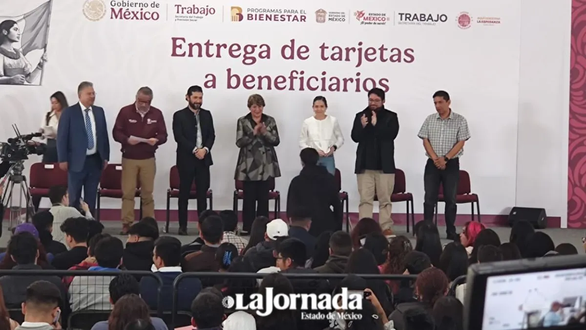 El Estado de México recibe más apoyos para el programa Jóvenes Construyendo el Futuro
