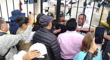 Accionistas del Club Deportivo La Asunción se manifiestan  y exigen acceso