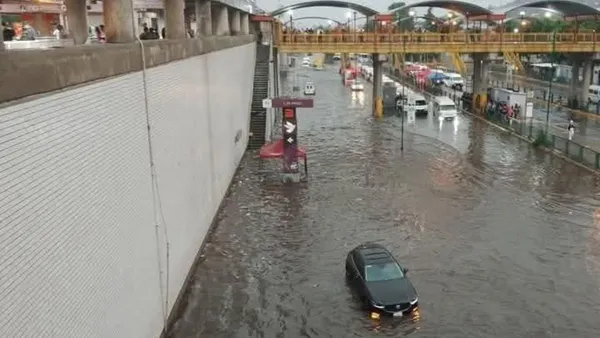 Municipios de Los Reyes La Paz sufren afectaciones por lluvia
