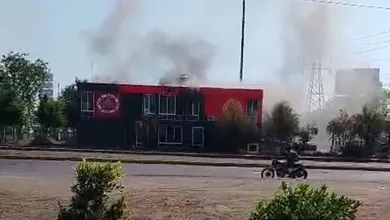 Neza: Se registra conato de incendio en edificio de Protección Civil [VIDEO]