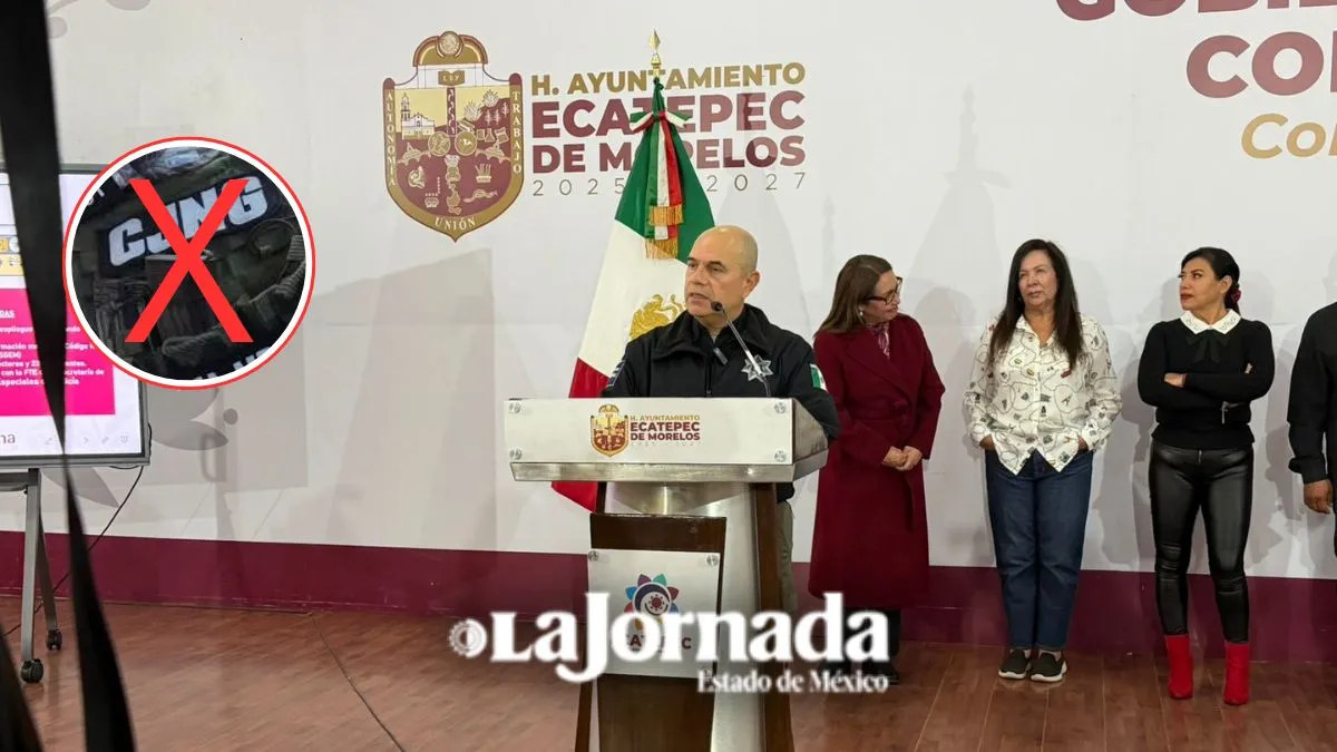 Autoridades de Ecatepec descartan presencia del CJNG en el municipio