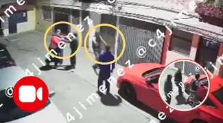 Tres hombres armados interceptaron a dos jóvenes en calles de la Agrícola Oriental, en Iztacalco.