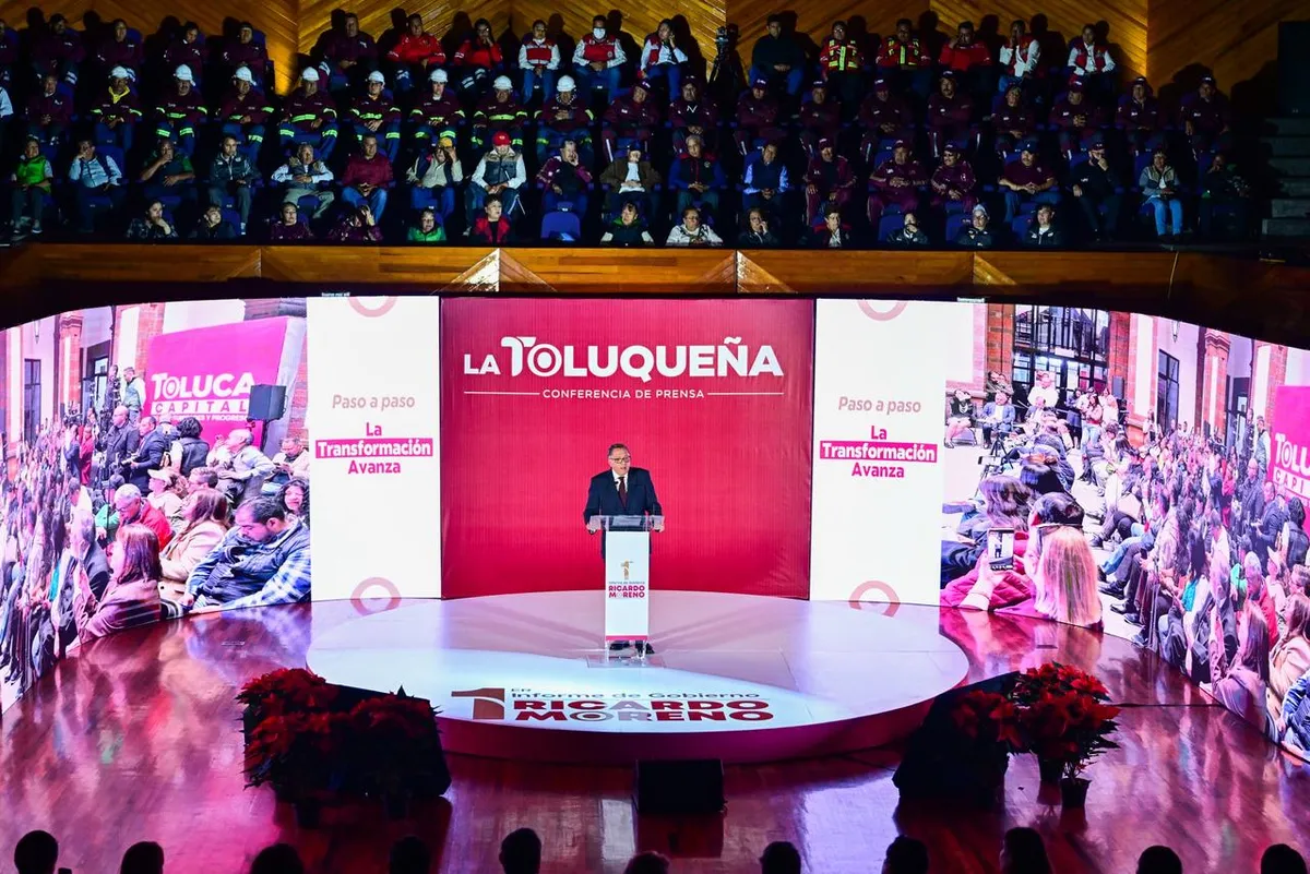 Toluca presenta avances en la transformación