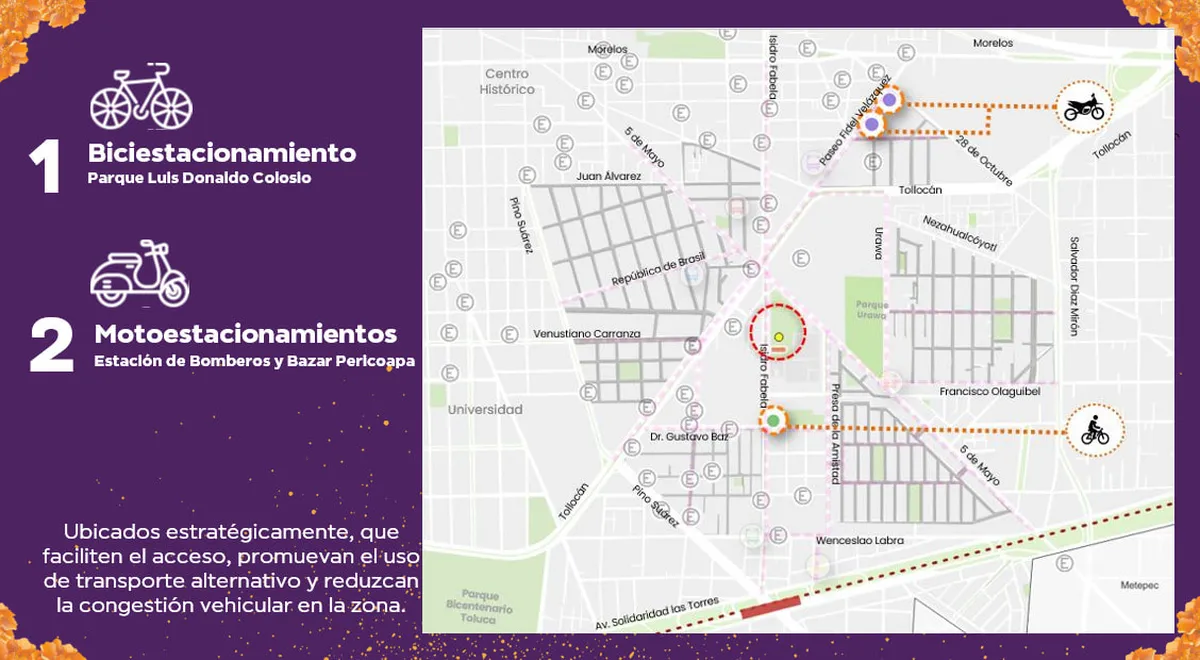 Habrá transporte especial y estacionamientos vigilados  para los conciertos de la Feria del Alfeñique