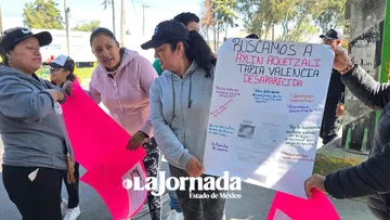 Familiares de Aylin Aquetzalia Tapia exigen a la FGJEM acelerar investigaciones de su desaparición
