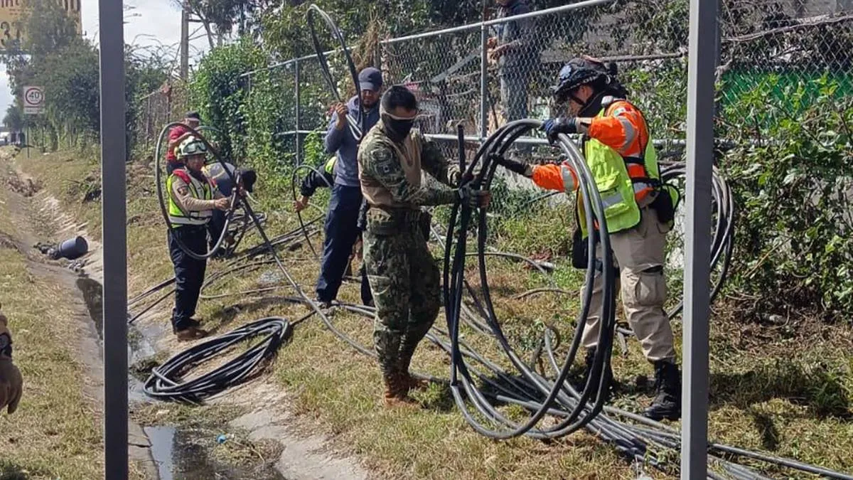 Cierran más de 50 puntos de huachicoleo de agua en Ecatepec