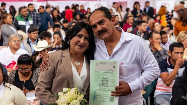 GEM formalizó más de 9 mil matrimonios durante Caravanas por la Justicia