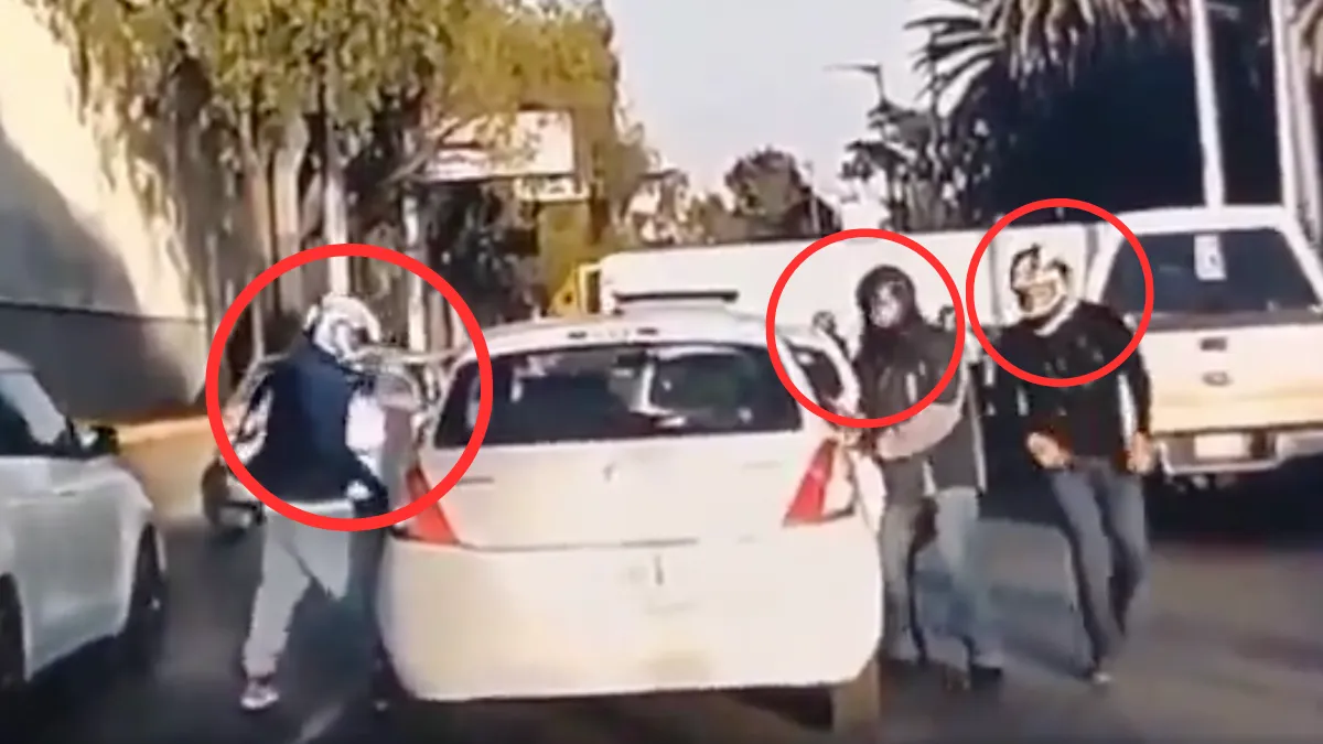 Los asaltantes huyeron en moto hacia el Estado de México.