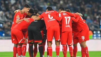 Foto de jugadores de Toluca, que se medirán ante el Santos en vivo este miércoles.