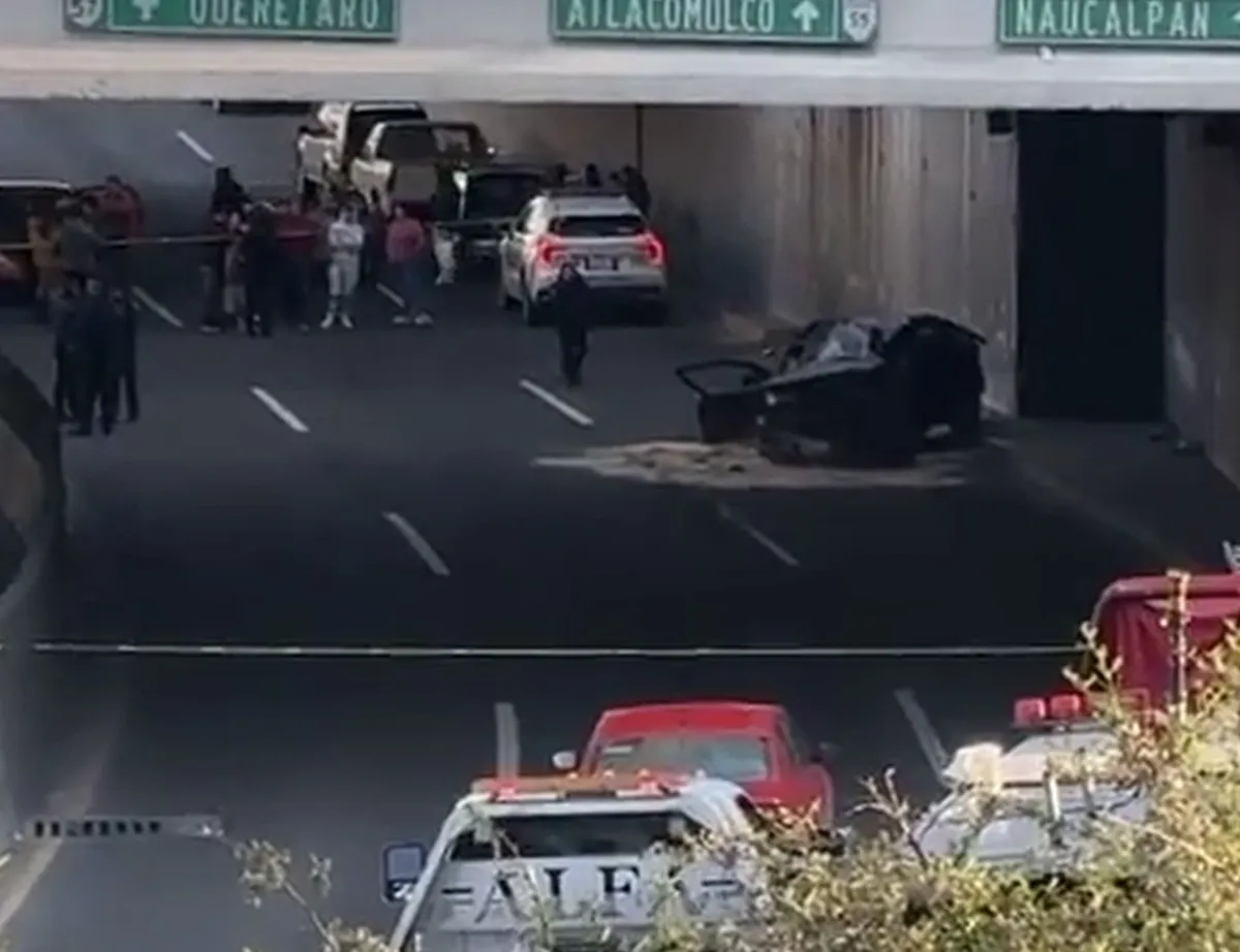 Accidente en Alfredo del Mazo deja una persona sin vida en Toluca