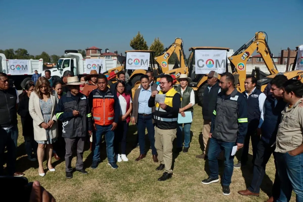 Miguel Ángel Ramírez inicia trabajos de prevención de inundaciones en Lerma
