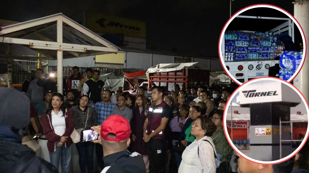 Negociaciones avanzan entre llantera Tornel y trabajadores; vecinos de Tultitlán respaldan huelga