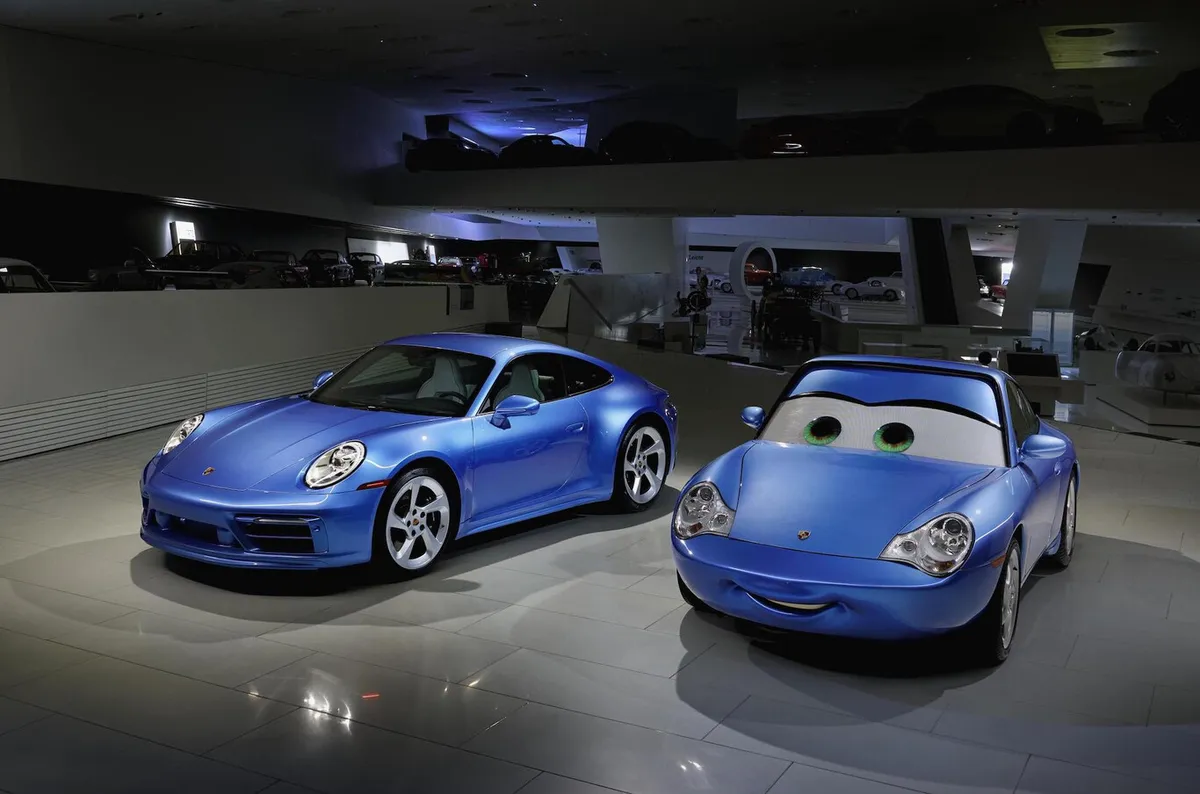 Porsche y Pixar dan vida a Sally de Cars