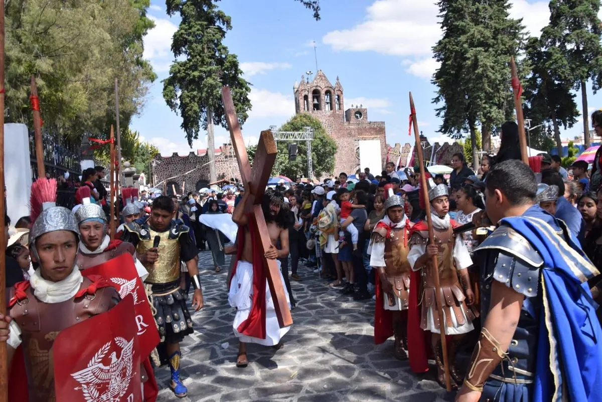 San Mateo Atenco: En marcha la celebración de Semana Santa