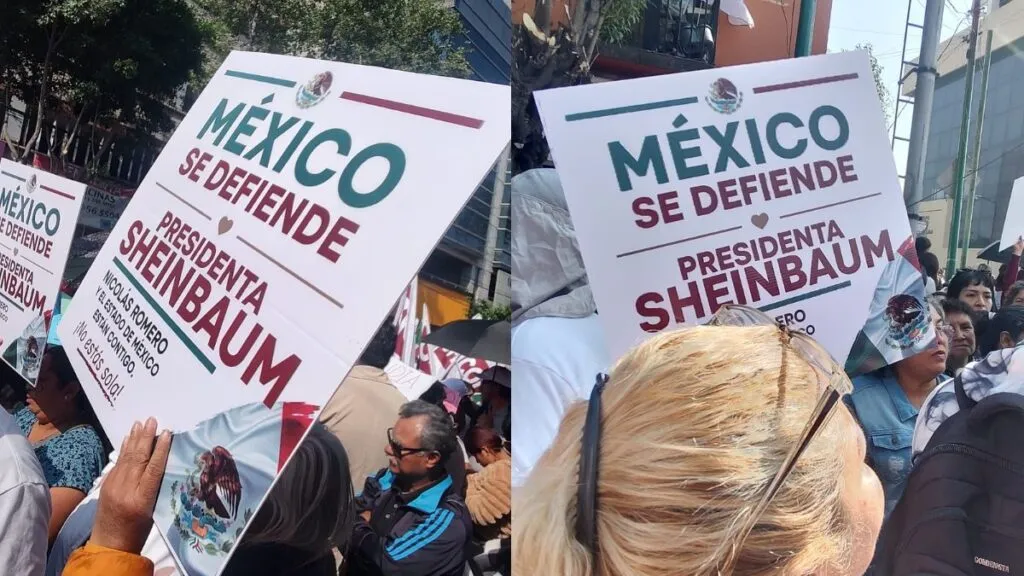 Delfina Gómez arropa a Claudia Sheinbaum: “No estás sola, los mexiquenses te respaldan”