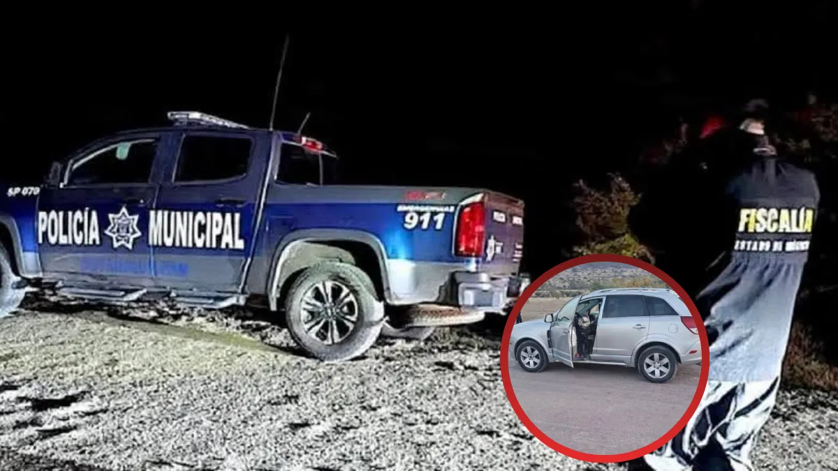 Mando de seguridad y  servidora pública son asesinados en Soyaniquilpan