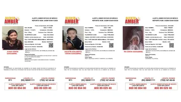 Alerta Amber: Se busca a la familia Cerón Sangabriel; desaparecieron en Ecatepec