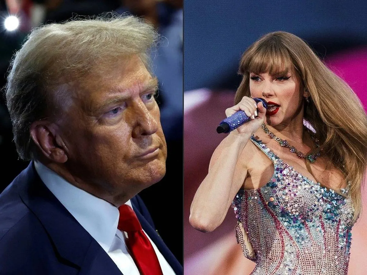 “Odio a Taylor Swift”, escribe Donald Trump
