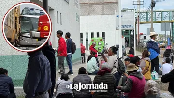 Alta de heridos en accidente de tren y autobús avanza en Atlacomulco