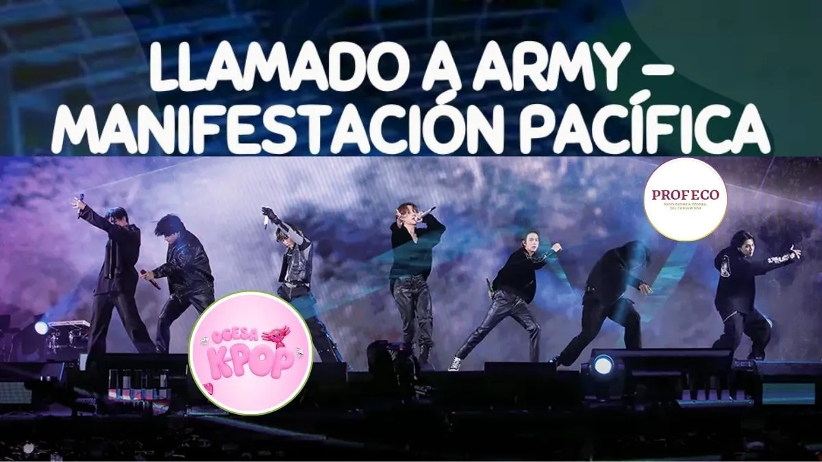 Army, fans de BTS convocan a marcha este 19 de enero en CDMX ante falta de claridad de OCESA