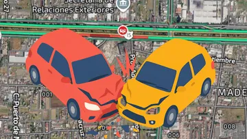 Carambola en Paseo Tollocan bloquea carril rumbo a CDMX