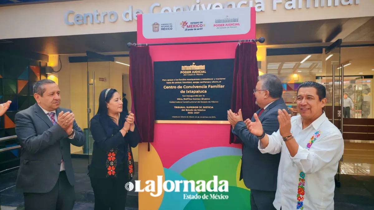 Poder Judicial inaugura Centro de Convivencia en Ixtapaluca