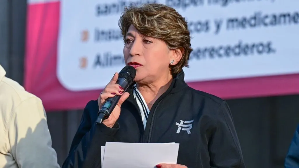 Gobierno de Delfina Gómez envía 15 toneladas de ayuda humanitaria y víveres a Hidalgo