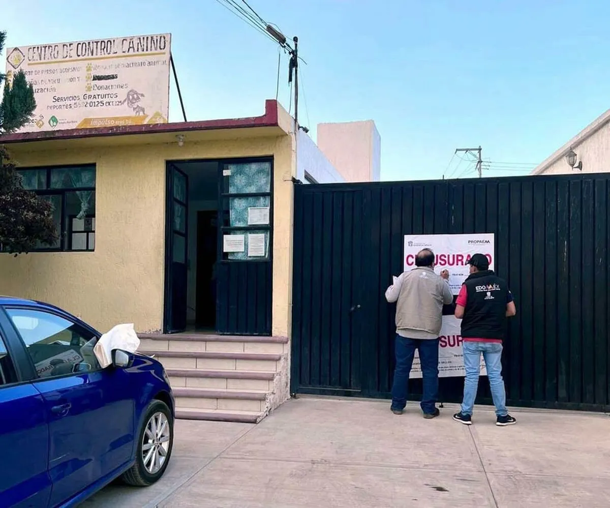 Clausuran Centro de Control Animal de Tultepec