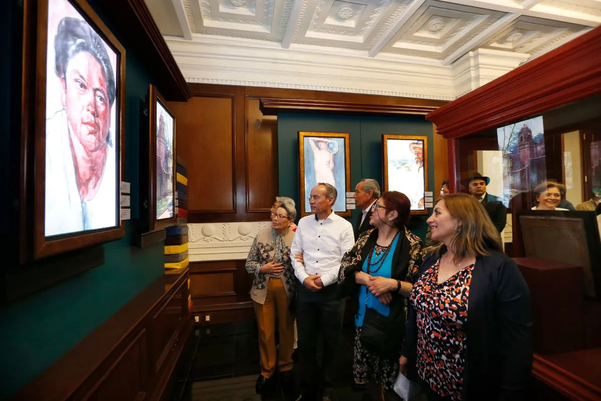 Uaemex: inaugura exposición homenaje al creador del escudo del Edomex