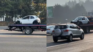 Accidente en la México-Toluca, deja una persona sin vida