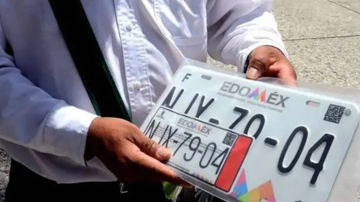 Estas son las sanciones por no contar con placas vigentes en Edomex