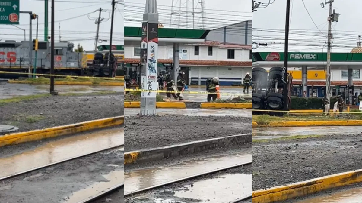 Tren se lleva Pipa en Toluca