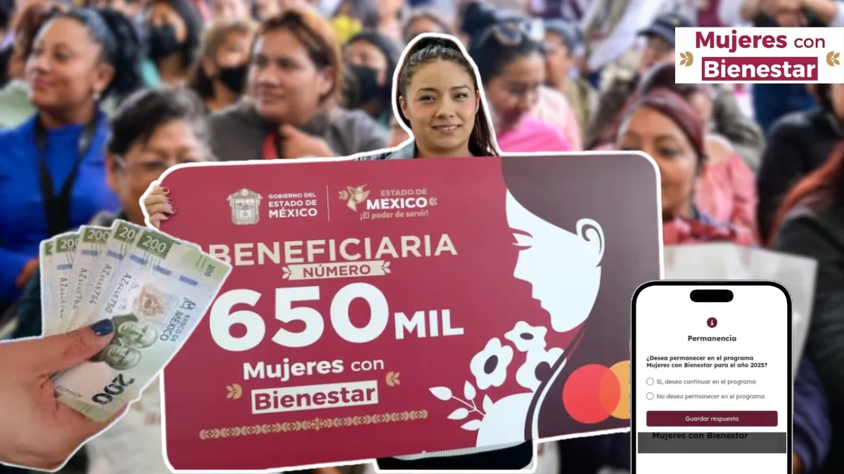 El apoyo de 2 mil 500 continúa, pero hay reglas nuevas para Mujeres con Bienestar Edomex 2026.