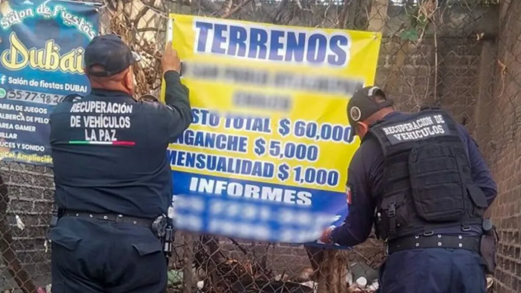 Autoridades van contra lotificadores clandestinos en La Paz