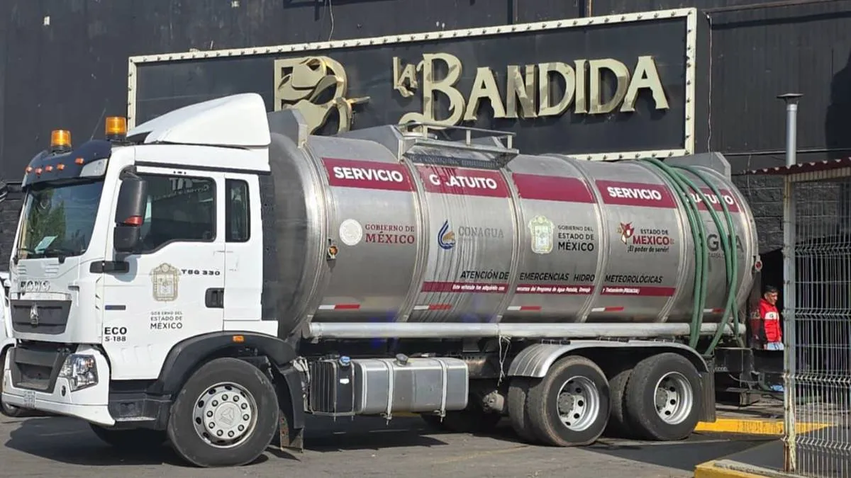 Chofer de la CAEM es detenido por presunta venta ilegal de agua en Ecatepec
