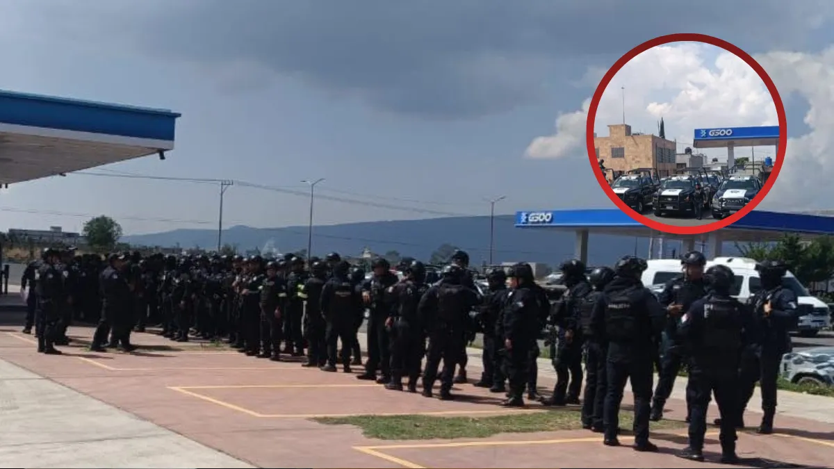 SSEM, Sedena y GN despliegan mega operativo de seguridad en Chalco