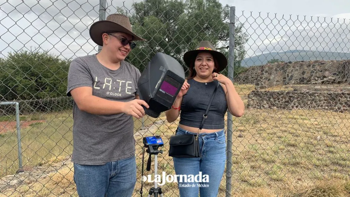 Teotihuacán: Así se vivió el Eclipse Solar anular desde las pirámides