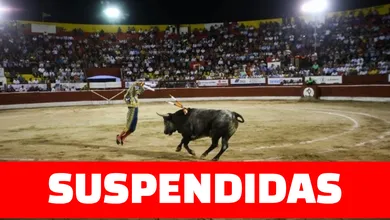 Foto de corridas de toros, que quedaron suspendidas luego de una orden de una jueza.