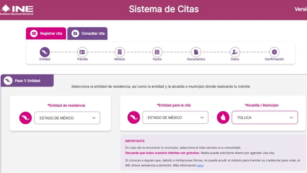 Cita INE, así puedes hacerla en línea en Edomex